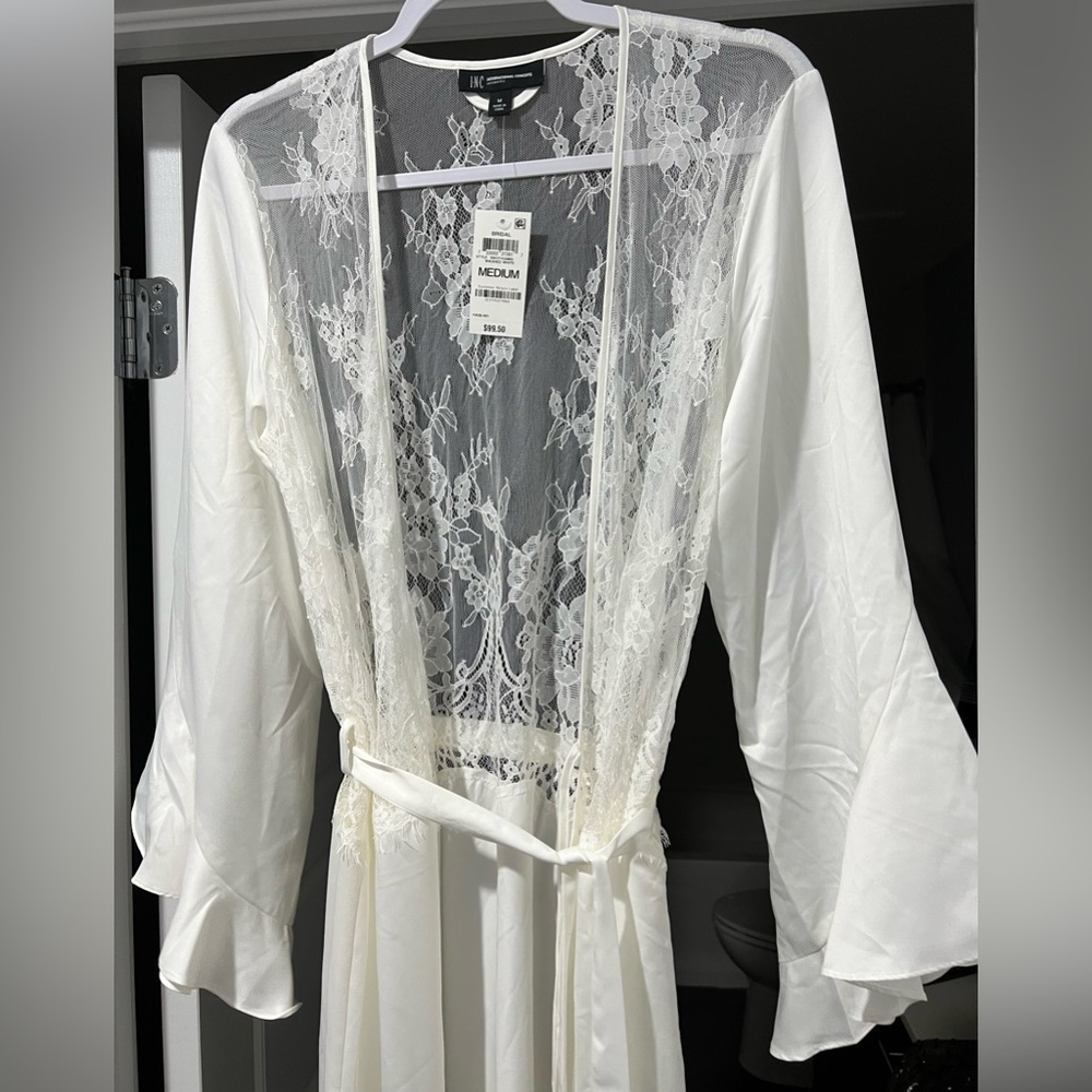 Long Bridal Robe